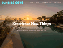 Tablet Screenshot of bunziescove.com